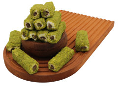 Antep Fıstıklı Çikolatalı Kaymaklı Lokum