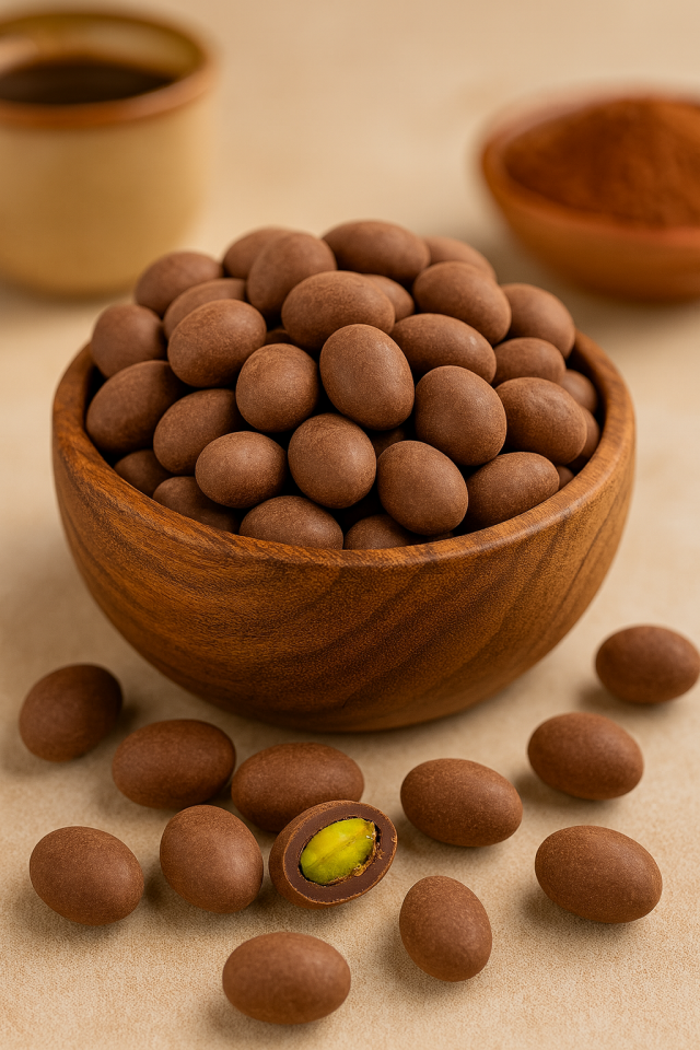 Çikolata Kaplamalı İç Antep Fıstığı