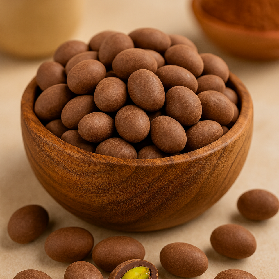 Çikolata Kaplamalı İç Antep Fıstığı