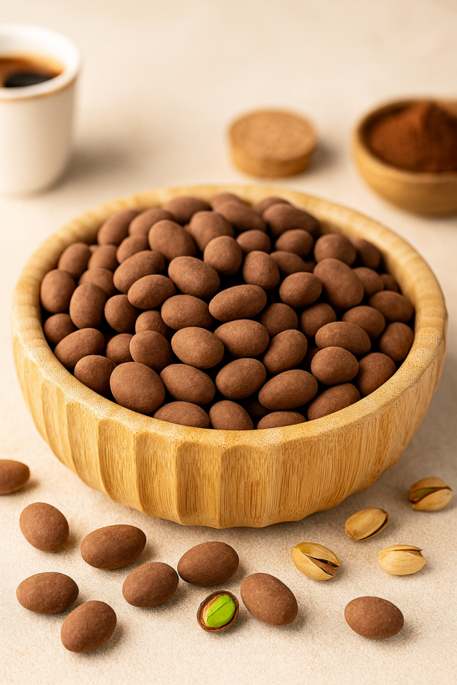 Çikolata Kaplamalı İç Antep Fıstığı